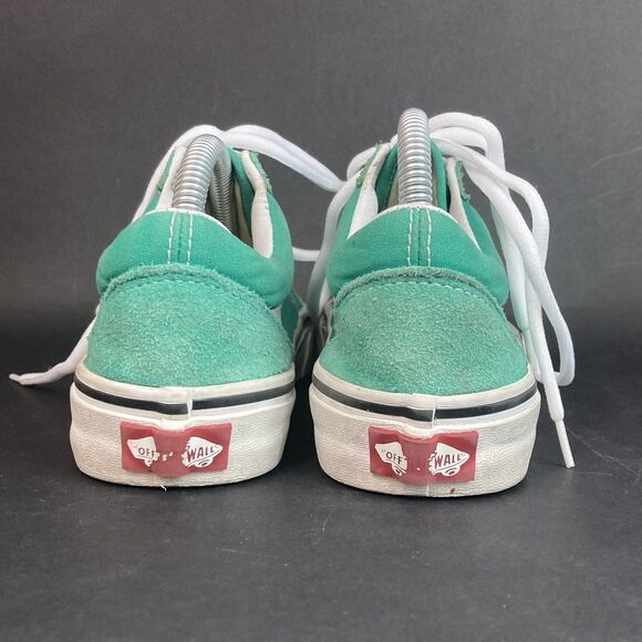 Vans OTW Classic Men's Sz 4.5/Women's Sz 6 Teal Green Canvas/Suede Low 751505 - Picture 3 of 11